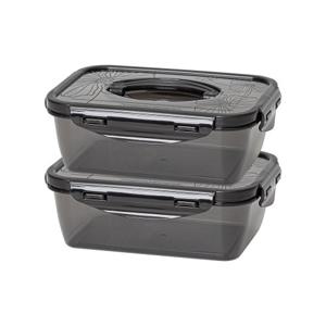 이지앤프리 블랙락 에디션 밀폐용기 1400ml 2P