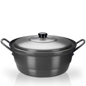 주방아이템 국솥 경질 냄비 찜솥 찜냄비 튀김 곰솥 뚜껑없음 28cm