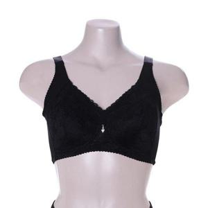 갤러리아_[비비안]인견 부유방커버 기능성 노와이어 풀컵브라(BR3517/BK)