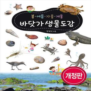 진선아이 봄 여름 가을 겨울 바닷가생물도감 (개정판)
