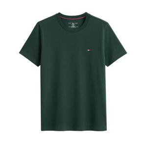 타미힐피거 코어 플래그 남성 반팔티 반팔 티셔츠 그린 09T3139-302