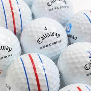 캘러웨이 트리플트랙 A급 크롬소프트 ERC 3,4피스 혼합 화이트 100개 로스트볼 캘러웨이골프공