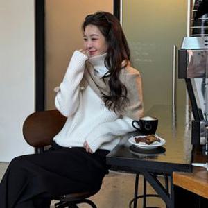 [메이블루]니트웨어 모음전♥ 케이블/브이넥/라운드/터틀넥~24%