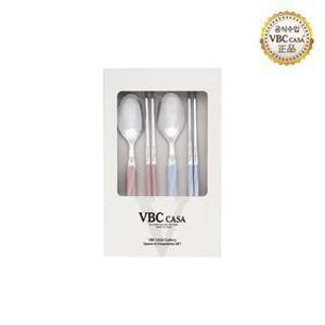 [VBC까사]레오네 커트러리 마블 2인 수저세트 4P 4colors