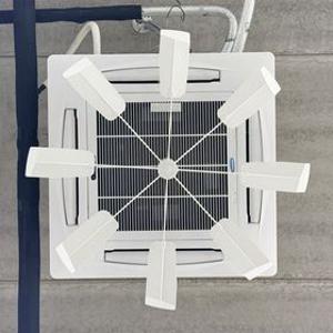 천장형에어컨바람막이 에어컨실링팬 가드 바람방향 순환팬