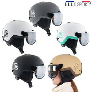 엘르 이모션 스키 스노우보드 바이저헬멧 겨울 자전거 고글일체형