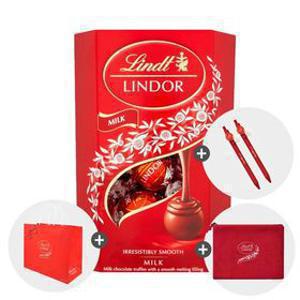 린트 초콜릿 볼 밀크200g 1개/2개+ 쇼핑백&볼펜 &파우치 사은품