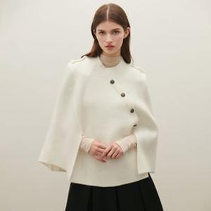 모던 케이프 니트 자켓 O254T908