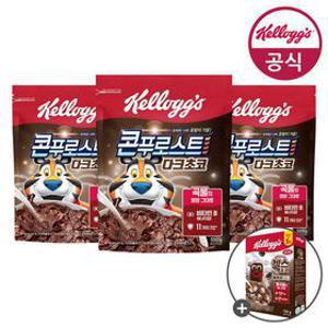 켈로그 시리얼 콘푸로스트 다크초코 550g x 3개 + 쿠키앤크림 120g