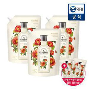 [포토리뷰500P] 허브마리 프리미엄 섬유유연제 1.6L*3개