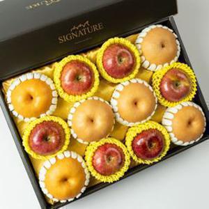 시그니처 최상급 사과배 혼합 과일선물세트 6.5kg (사과6+배6)