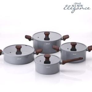 [쉬젤] 올뉴엘레강스 IH 냄비4종세트_편수18, 양수20, 전골24, 곰솥24