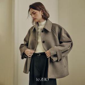 [6컬러] 르제로 캐시미어 하프 코트