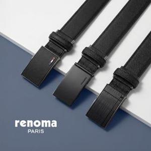 레노마 프랑스 헤리티지 남성 정장 자동 비조 버클 가죽벨트 23종 택1
