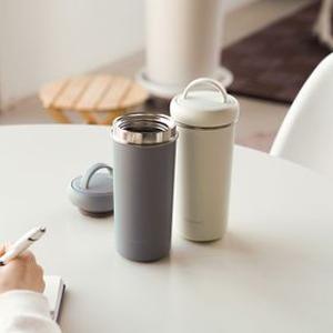 [피코크X찐하트] 보온병 미니 스텐 손잡이텀블러 소형 보냉병 AEB30 AEB40