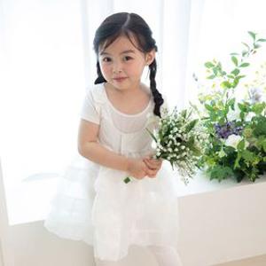 여아용 캉캉화이트 3단 속치마 어린이 유아 아동 한복