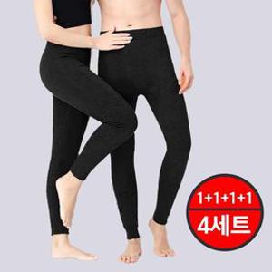 [APP전용][4SET] 기모레깅스 겨울용 남자 여자 타이즈 모음전 (유발/무발/FREE)