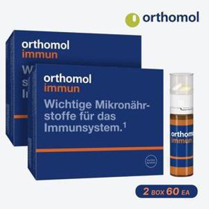 [APP전용][오쏘몰] 이뮨 멀티비타민 30회분x2박스 (총60회분)