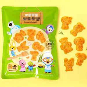 [공식판매처] 우리가족 밥반찬 뽀로로 동그랑땡 세트