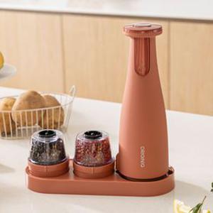 전동 후추 그라인더 기본세트 (본체1+컨테이너3+트레이1)