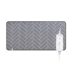 국산 사라사라 세미마이크로 헤링본 거실장판 탄소 전기매트 미니싱글 50 x 143cm