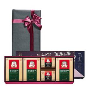 [본사] (선물포장)다보록_감사휘편(홍삼진본*5포*3,홍삼정환12.6G*2) + 쇼핑백 증정