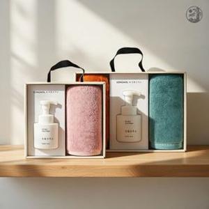 [APP전용][송월타올 X 생활공작소] 호텔수건 핸드워시 선물세트 답례품 모음