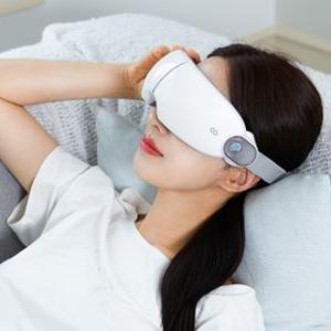 오아 아이템플 눈 안마기 관자놀이 마사지기 공기압 온열 눈찜질기