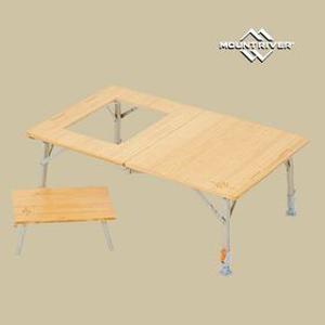 마운트리버 투폴딩 우드 버너 테이블 WGT 900 캠핑테이블