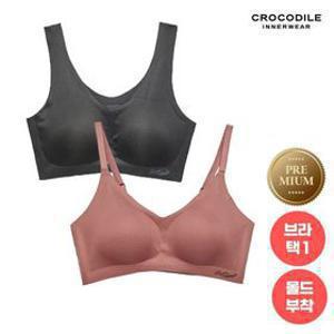 [크로커다일] 프리미엄 모달스킨 스트랩 브라 1종 택 1