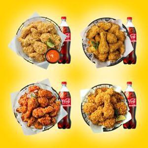 [최대20%할인] BHC 치킨+콜라1.25L (후라이드/뿌링클/콰삭킹/스윗칠리킹)