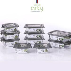 [쉬젤] 아티 내열용기 혼합 10종 세트