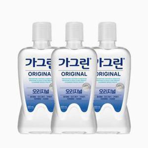 [APP전용] 동아제약 가그린 820ml x 3개/5개 (제로/오리지널)