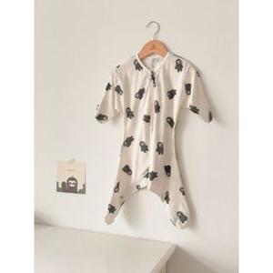 [모아트리 꿀잠슈트] 수면조끼 슬리핑백 아기수면잠옷 스와들졸업 아기실내복 오가닉 라이트