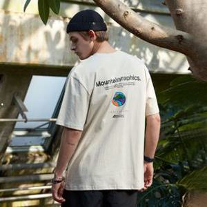 [공용] 서클 마운틴 반팔티셔츠 FST163 / 5color 플루크