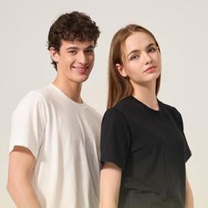 [포에버21][3매세트] 남녀 반팔 코튼 언더셔츠 3매 세트/  베이직 이너티 택일 추천