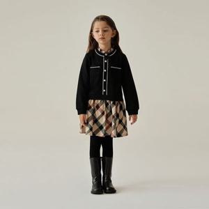 닥스리틀 져지 MIX 원피스 (블랙) DVW25NA85M_BK