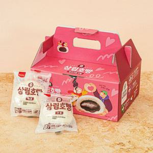 겨울간식 삼립호빵 10입 단팥 야채 피자 호빵