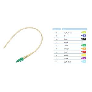 메디포스) 고무 석션카테터 / suction rubber 벨브형 2홀 / 50EA