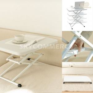 S커머스 4단높이조절 변신테이블 높이조절베드테이블 이동식높이조절테이블 접이식높이조절테이블