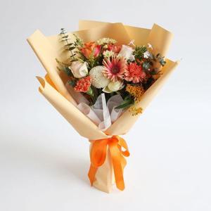 [러블리 피치 꽃다발]  전국 꽃배달 서비스, 서울 약속시간 당일 꽃배달 서비스