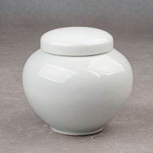 백자 꿀단지 2.4kg 소금 항아리 경옥고용기