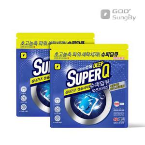 캡슐세제 오션브리즈 42개입+42개입 대용량 고농축 세탁세제 드럼 일반 겸용