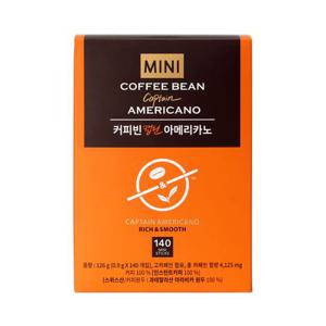 커피빈 캡틴 아메리카노 미니 140개입