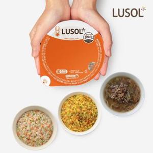 [루솔] 프리미엄 이유식 1단계(미음) ~ 5단계(반찬) 골고루 20팩