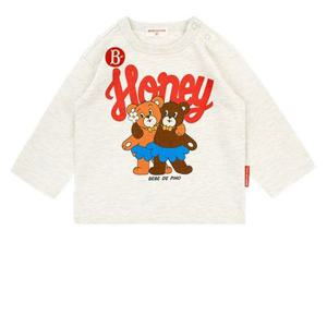 허니 베어 베이비 롱 슬리브 티셔츠_BP51TR134