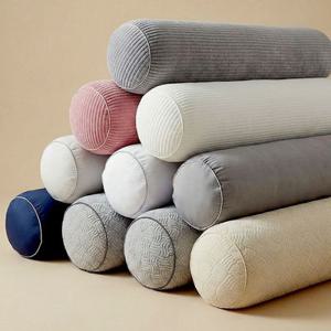 국산 대형 바디필로우 피그먼트 모달 원형 긴 쿠션 안고자는 베개 롱쿠션 배게