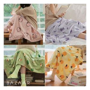 [바자르] [2장세트]  밍크 극세사 소형 무릎 담요 9종 (75x100)