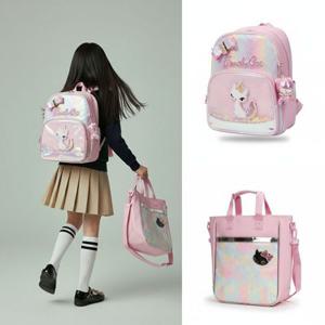 [백화점출고] 프랜치캣 신학기 책가방 여아 핑크 유니콘 신주머니 고양이 키링 세트 초등학생 초등 백팩 가방
