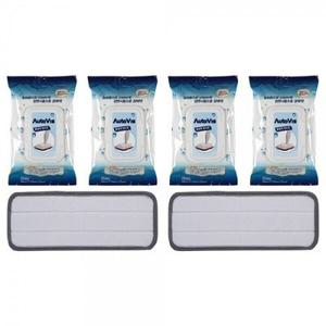 경성 오토비스 물걸레청소기 일회용 청소포 4팩 + 청소포 패드 2장 풀세트